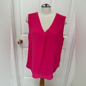 Joe Fresh Pink Sleeveless Relaxed Blouse size XL